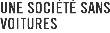 Une société sans voitures
